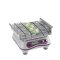 Digital Orbital Shaker 100-240VAC, 50/60Hz Universal Plug, Purple/Grey