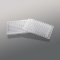 100ul 96-well PCR Microplate  Half skirt, clear frame, frosted tubes