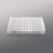 0.1mL 96 well PCR plate, Semi-skirted, clear plate, white tube