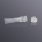 screw cap tube, sterile, with cap, clear