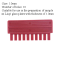 Electrophoresis Comb