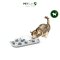 Nina-Ottosson Cat Interactive Toy - ของเล่นฝึกทักษะแมว รุ่น Rainy Day