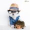 Outward Hound Hedgehogz Plush - ของเล่นตุ๊กตาสุนัข รูปเม่น