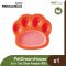 PetDreamHouse PAW 2-IN-1 for Cat and Small Dogs - จานอาหารสำหรับแมวและสุนัขพันธุ์เล็ก สีส้ม