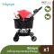 IBIYAYA Easy Strolling Pet Stroller - Rouge