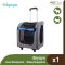 IBIYAYA Liso Backpack Parallel Transport Pet Trolley - Slate/Sapphire