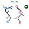 LUUKS UP TUG PALS Dog Toy - ของเล่นเชือกสุนัข 2 สี