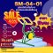 SM-04.1   อุปกรณ์บริหารข้อเข่า-ขา (แบบจักรยานล้อเหล็กนั่งตรง)