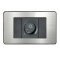 สวิตช์ไฟฟ้าแบบ Dimmer + 1.5G(ปุ่มกลาง) สองทาง พร้อมกรอบสีอลูมิเนียม