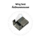 Wing Seal (กิ๊บปีกนกรัดสายสแตนเลส)