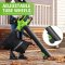 Greenworks Leaf Blower / Leaf Vacuum 40V Bare Tool