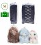 4 pieces of Dust Cover Big Plastic Drawstring Bags Multi-Purpose for Storage and Keeping Luggage, Big Dolls, Blankets, Pillows, Suitcase Good for Household Organizing Reusable M (79x98 cm)