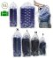 4 pieces of Dust Cover Big Plastic Drawstring Bags Multi-Purpose for Storage and Keeping Luggage, Big Dolls, Blankets, Pillows, Suitcase Good for Household Organizing Reusable XL (85x125 cm)