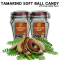 2 pack of TAMARIND SOFT BALL CANDY WITH ICING ORIGINAL FLAVOR Seedless Tamarind 3.5 Oz. (100 g.)