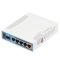 hAP ac : Dual concurrent triple chain 2.4/5GHz AP, 802.11ac/a/n/b/g, Five Gigabit Ethernet ports, PoE-out on port 5, SFP, USB for 3G/4G support or storage