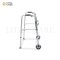 Multifunction Aluminium Walker with Wheels วอล์คเกอร์อลูมิเนียม 4 ขา พับได้ มีล้อ