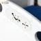 เตียงผู้ป่วยไฟฟ้า Caretek 6 ฟังก์ชั่น ราวปีกนกมี Control panel รุ่น Snowy- Elite 4 (New Design)