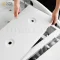 เตียงผู้ป่วยไฟฟ้า Caretek 8 ฟังก์ชั่น ราวปีกนก มี Control panel ที่ราวด้านข้าง รุ่น Snowy- Elite 5 (New Design)