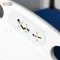 เตียงผู้ป่วยไฟฟ้า Caretek 8 ฟังก์ชั่น ราวปีกนก มี Control panel ที่ราวด้านข้าง รุ่น Snowy- Elite 5 (New Design)