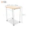 Table & Chair Set for Yuwell YE990 / YE991 / YE992 Automatic Arm-In Blood Pressure Monitors