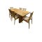 Space|Craft design furniture & living โต๊ะรับประทานอาหาร รุ่น ไม้แอช (6 ที่นั่ง)