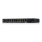 *ER‑10X : 10-Port High-Performance Gigabit Router with 1 PoE in / 1 PoE Out