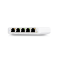 USW-Flex-Mini : Layer 2 switch with (5) GbE RJ45 ports, including (1) 802.3af PoE input