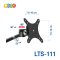 ขาวางโน๊ตบุ๊คพร้อมจอมอนิเตอร์ BDEE รุ่น LTS-111 (แบบยึดขอบโต๊ะ) มี 2 แขน (สีดำ)