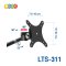 ขาวางโน๊ตบุ๊คพร้อมจอมอนิเตอร์ BDEE รุ่น LTS-311 (รุ่นเสาสูง 45 เซนติเมตร) มี 2 แขน (สินค้ามีให้เลือก 2 สี สีดำ และสีเงิน)