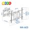 ขาแขวนทีวี ขนาด 55-90 นิ้ว BDEE รุ่น WA-603 (มี 2 แขน เหล็กหนา แข็งแรงมาก  ปรับยืดได้ 72 ซ.ม., ปรับเงยได้)