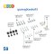 ขาตั้งทีวี พร้อมชั้นวาง 2 ชั้น BDEE รุ่น S9 (รองรับทีวี ขนาด 32-65 นิ้ว) ปรับเลื่อนเสาขึ้น-ลงได้ 4 ระดับ (137-167ซ.ม.)