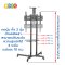 ขาตั้งทีวี พร้อมชั้นวาง 2 ชั้น BDEE รุ่น S9 (รองรับทีวี ขนาด 32-65 นิ้ว) ปรับเลื่อนเสาขึ้น-ลงได้ 4 ระดับ (137-167ซ.ม.)
