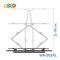 ขาแขวนทีวี ขนาด 65-110 นิ้ว BDEE รุ่น WA-503XL เหล็กหนา มี 2 แขน แข็งแรงมากที่สุด และใหญ่ที่สุดในท้องตลาด