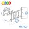ขาแขวนทีวี ขนาด 65-90 นิ้ว BDEE รุ่น WA-603 (มี 2 แขน เหล็กหนา แข็งแรง  ปรับยืดได้ 72 ซ.ม., ปรับเงยได้)