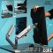 ขาตั้งจอมอนิเตอร์ 2 จอ (แขนระบบ Mechanical Spring) ERGONOZ รุ่น CORE TWIN (แบบยึดขอบโต๊ะ)