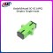 ตัวต่อหัวไฟเบอร์ SC-SC (APC) SX SM GREEN