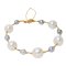 5.3 - 10.5 mm Akoya and South Sea Pearl Staion Bracelet