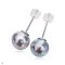 Approx. 8.0 - 8.5 mm, Akoya Pearl, Stud Earring