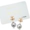 7.87 - 7.92 mm Akoya Hanashinju Pearl Stud Earrings