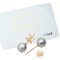 7.69-7.78 mm Akoya Hanashinju Pearl Stud Earrings