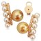 4.00 mm to 8.76 mm South Sea and Akoya Pearl Diamond Earrings