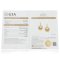 10.09 mm and 10.14 mm South Sea Pearl Diamond Dangle Earrings