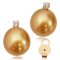 8.40 mm and 8.67 mm Gold South Sea Pearl Stud Earrings