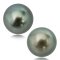 9.91 mm and 9.96 mm, Tahitian Pearl, Pair Pearls