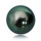 9.7 mm, Tahitian Pearl, Single Loose Pearl