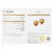 11.93 x 10.76 mm and 12.00 x 11.09 mm Pair Gold South Sea Pearl