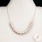 Approx. 8.0 mm, Akoya Pearl, Pearl Chain Necklace