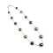 Approx. 7.9 - 11.3 mm, Tahitian Pearl, Station Pearl Necklace