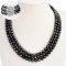 Approx. 7.0 - 7.9 mm,  Tahitian Pearl, Uniform Pearl Necklace