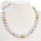 Approx. 10.0 - 11.5 mm,  Gold South Sea Pearl, Uniform Pearl Necklace